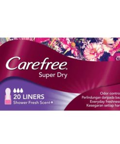 Carefree Super Dry Shower Fresh Scent Liner
