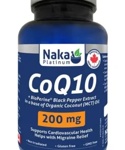 Naka Platinum CoQ10 200mg 60sgels