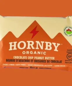 Hornby Organic Chocolate Chip Peanut Butter Bars, 80g