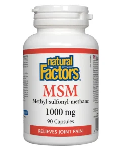 Natural Factors MSM 1000mg 90 Capsules