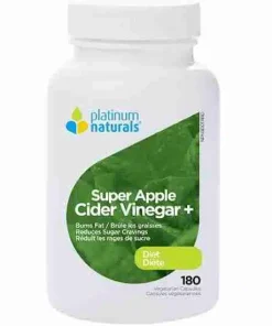 Platinum Naturals Super Apple Cider Vinegar +; 180 veg caps