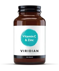 VIRIDIAN VITAMIN C & ZINC POWDER 100G