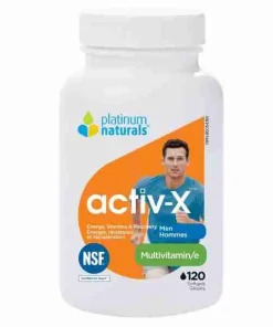 Platinum Naturals Activ-X for Men 120 Softgels