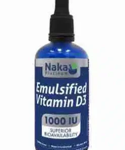 Naka, Emulsified Vitamin D3, 100ml Dropper