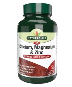 NATURES AID CALCIUM MAGNESIUM & ZINC 90TABS