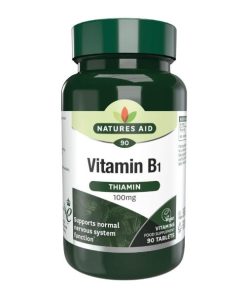 NATURES AID VITAMIN B1 THIAMIN 100MG 90TABS
