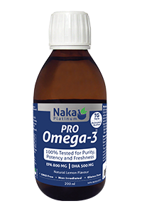 Naka Pro Omega-3 200ml Lemon Flavour