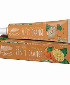 The Green Beaver Company Natural Toothpaste: Zesty Orange – 75mL