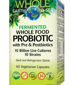 Whole Earth & Sea Fermented Whole Food Probiotic 10 billion 60 vcaps